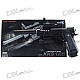 6mm Pistol Spring-load BB Gun Toy with Laser Sight and Flashlight