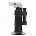 Aomai ZB-273 1300 Centigrade Windproof Butane Jet Torch Lighter- Black + Silver