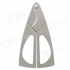 B006 High Quanlity Stainless Steel Cigar Cutter / Scissors - Silver