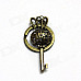 Retro Rabbit Style Zinc Alloy Keychain - Bronze