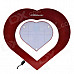 CHEERLINK Heart Shape Magnetic Levitation Rotating Photo Frame with LED - Red