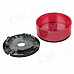 High Quality Stainless Steel Ashtray - Black + Red