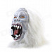 Halloween ForestYeti Mask - White + Red