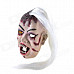 Halloween Vampire Mask with Hair - Red + White
