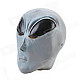 Halloween Gray Alien Mask - Black + Grey