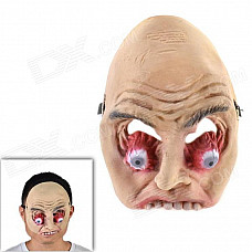 Halloween Proptosis Ghost Mask - Nude + Red + Black