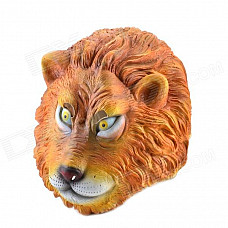 Halloween The Lion Mask - White + Yellow