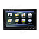 VD-9001 9'' 1080P Super Slim HD Touch Screen Headrest Car Player w/ IR, USB, TF, FM, HDMI - Black