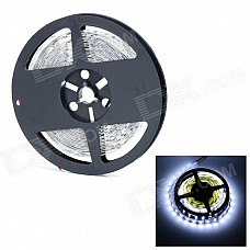 HML 13000lm 10000K 300-5630 SMD LED Cold White Car Decoration Lamp Strip - White + Yellow (5m)