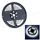 HML 13000lm 10000K 300-5630 SMD LED Cold White Car Decoration Lamp Strip - White + Yellow (5m)