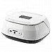 AJ-81 Wireless Bluetooth V2.1 MP3 Speaker w/ TF / FM / Micro USB for Iphone + More - Black + White