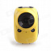 ESER YDXJ 12.0MP Mini Micro Wireless W-Fi 120 Degree View Lens Outdoor Sports DV - Yellow + Black