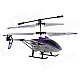 A15 3.5-CH IR Remote Control Helicopter - White + Purple