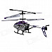 A15 3.5-CH IR Remote Control Helicopter - White + Purple