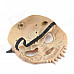 Halloween Multi-horn Monster Mask - Beige + Black