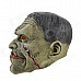 Halloween Rotten-face Giant Mask - Khaki + Black + Red