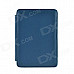 Protective PU Case w/ Magnetic for Amazon Kindle 4/5 E-Book - Dark Blue