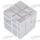 Silver Irregular 3x3x3 Brain Teaser Magic IQ Cube