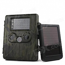 Waterproof 2.5'' LCD 8.0 MP CMOS Solar Power IR Night Vision Hunting / Trail / Security Camera