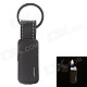 Portable Butane Gas Lighter Keychain - Black