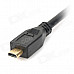 Fat Cat C-HD3 HDMI Male to Micro HDMI HD Video Transmission Cable for GoPro Hero 3 - Black (150cm)