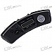 Steering Wheel Mount A2DP Bluetooth Caller ID Handsfree + MP3 Player FM Transmitter (MicroSD/TF)