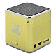 KD-CKYX-HUANGSE Portable Speaker w/ TF Slot / FM Radio - Yellow