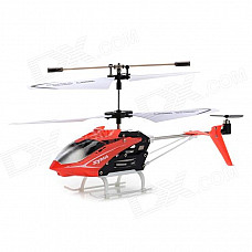 Syma S5 3-CH IR Remote R/C Helicopter w/ Gyro - Red + Black + White