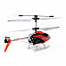 Syma S5 3-CH IR Remote R/C Helicopter w/ Gyro - Red + Black + White