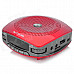 SENICC K510 Portable Multifunction Amplifier Speaker w/ TF / FM Radio - Red + Deep Grey