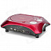 Portable Home Theater DVD Projector - Red + Black + Silver