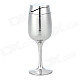 Creative Red Wine Glass Style Zinc Alloy + Plastic Butane Gas Lighter - Silver