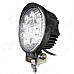 LML-0627B 27W 6000K 1890lm 9-LED White Light Ultrathin LED Offroad Spot Beam Lamp - Black (DC10-30V)