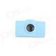 Camera Style USB 2.0 SD / MMC / SDHC / M2 / MS / TF / M2 Card Reader - Light Blue (Max. 32GB)