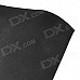 DIY PVC Carbon Fiber Wiredrawing Membrane Sticker for Car - Black (50 x 152cm)