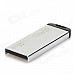 SP Mini Stainless Steel Housing USB Flash Drive - Silver + Black (16GB)