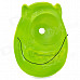 Cute Plastic Party Mask - Green + White