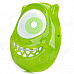 Cute Plastic Party Mask - Green + White