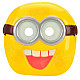 Cute Plastic Party Mask - Yellow