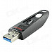 Sandisk SDCZ48-016G Ultra USB 3.0 Flash Drive Disk - Black (16GB)