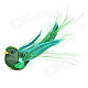 Creative 3D Lifelike Canary Style Magnetic Fridge Sticker - Green