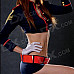 Mengjinggongzhu Sexy Cosplay Policewomen Uniform - Deep Blue