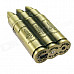 Bullet Modelling USB Rechargeable Electronic Cigarette Lighter - Golden