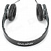 OVLENG OV-X1 Stylish Stereo Headphones w/ Microphone - Black + Silver (3.5mm Plug / 1.2m)