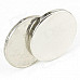 Coin-Shaped NdFeB Strong Magnet - Silver