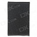 4111 Fashionable Lichee Pattern Portable Magnet Design Cigarette Case / Card Box - Black