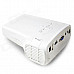 E03 16W Mini LED Projector w/ HDMI / USB / VGA / Micro SD / TV - White