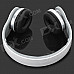 AT-BT802 Bluetooth V2.1 Stereo Headset Headphone for Mobile / Computer + More - White + Black + Grey