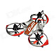 Huawei 3220 4CH 2.4G R/C Mini UFO Aircraft w/ 6-Axis gyro - Red+Silver