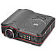 Portable Home Theater DVD Projector w/ SD/ Antenna / AV - Red + Black